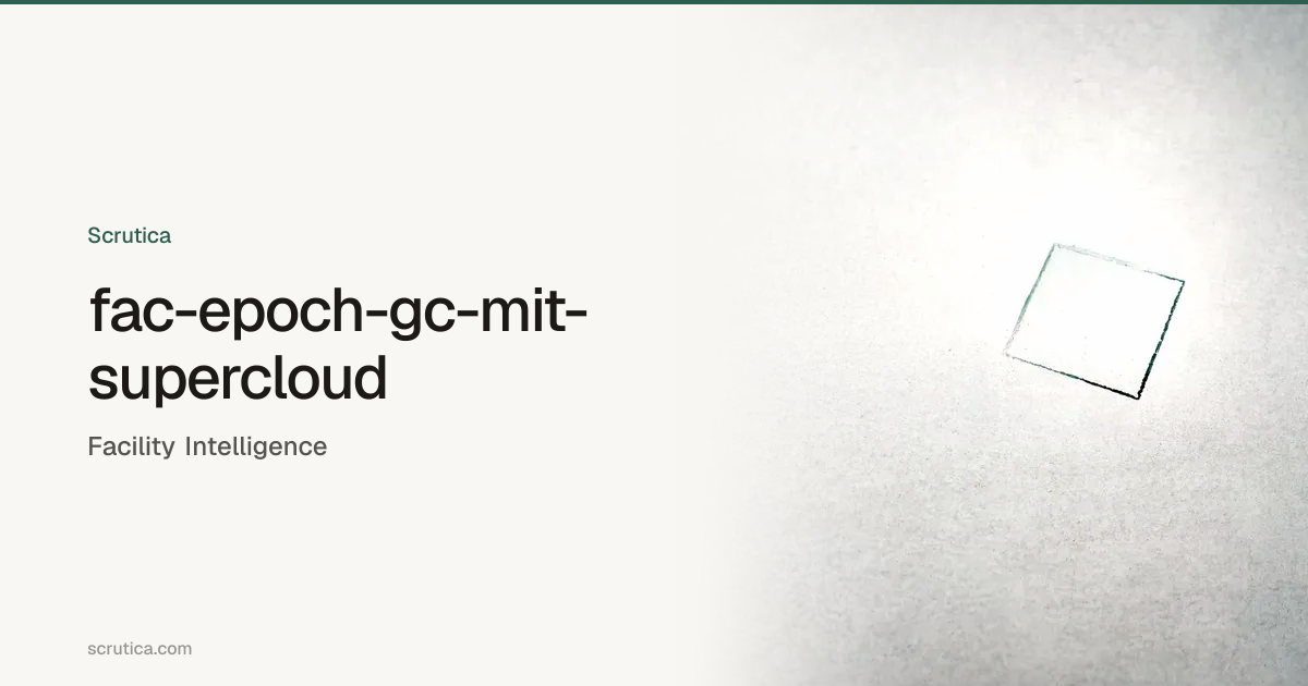 MIT Supercloud | Scrutica